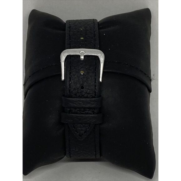 Fossil FTW5016 Women's Black Leather White Analog Dial Hybrid Smart Watch XX786 - Picture 6 of 12